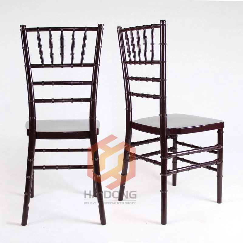 Cheap Modern Hotel Wedding Restaurant Metal Bone PP Resin Plastic Chiavari Party Chair