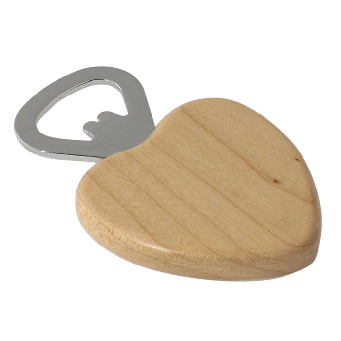 Manufacture Promotional Gift China Wholesale/Supplier Custom Stainless Steel Wooden Bottle Opener