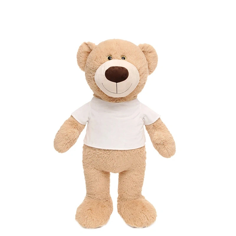 Regalos promocionales niños Oso de Peluche Juguetes de Peluche Osito de peluche personalizado con la camiseta de la fábrica de peluche Osito de peluche de Ted