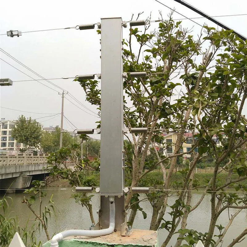 Tension Electronic Fence, High Voltage Power Grid, Pulse Host System, Complete Set of Accessories, Fence Anti-Theft Hotel, Factory, School Prison