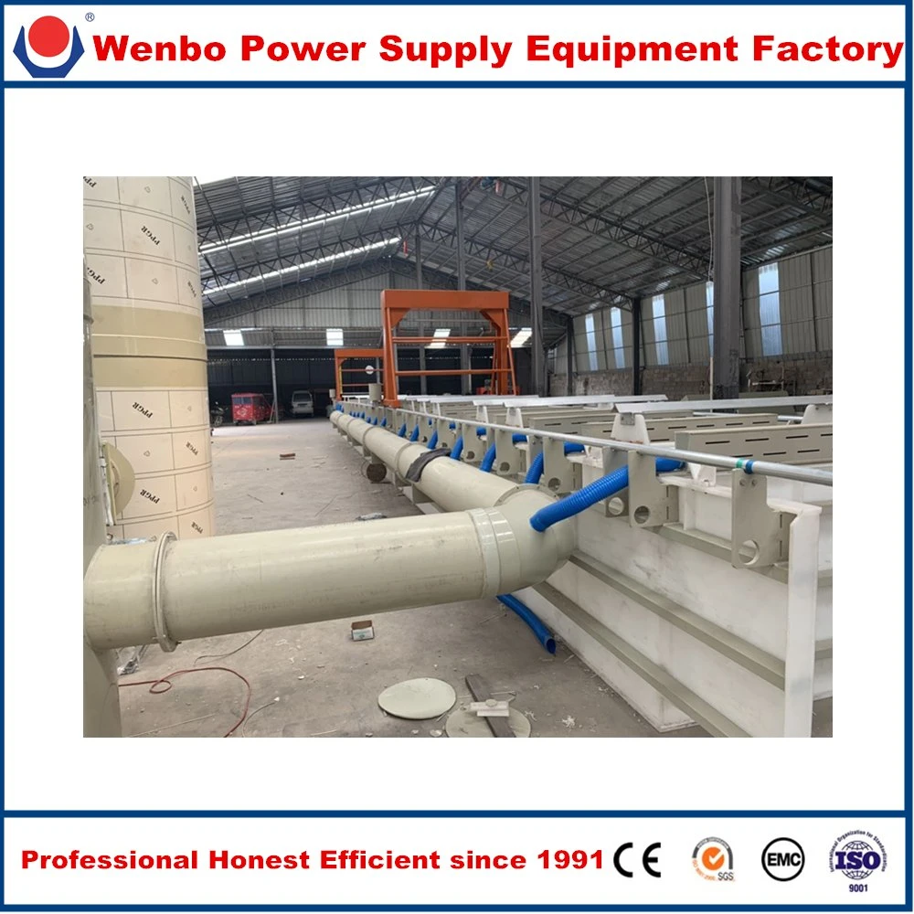 Linyi Wenbo Purification Spray Tower- Industrial Waste Gas Treatment Equipment with Plating machine