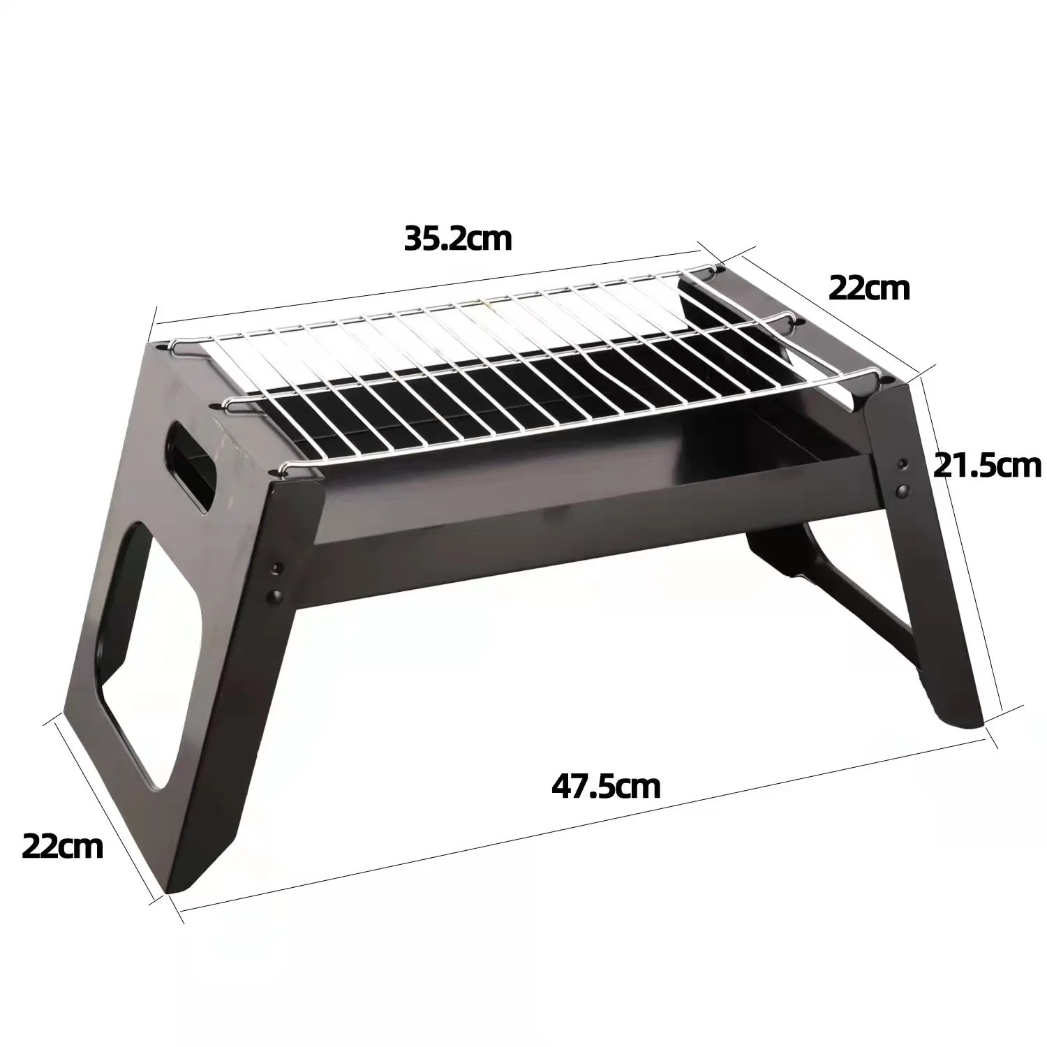 Charcoal Barbecue Grill Stainless Steel New Design