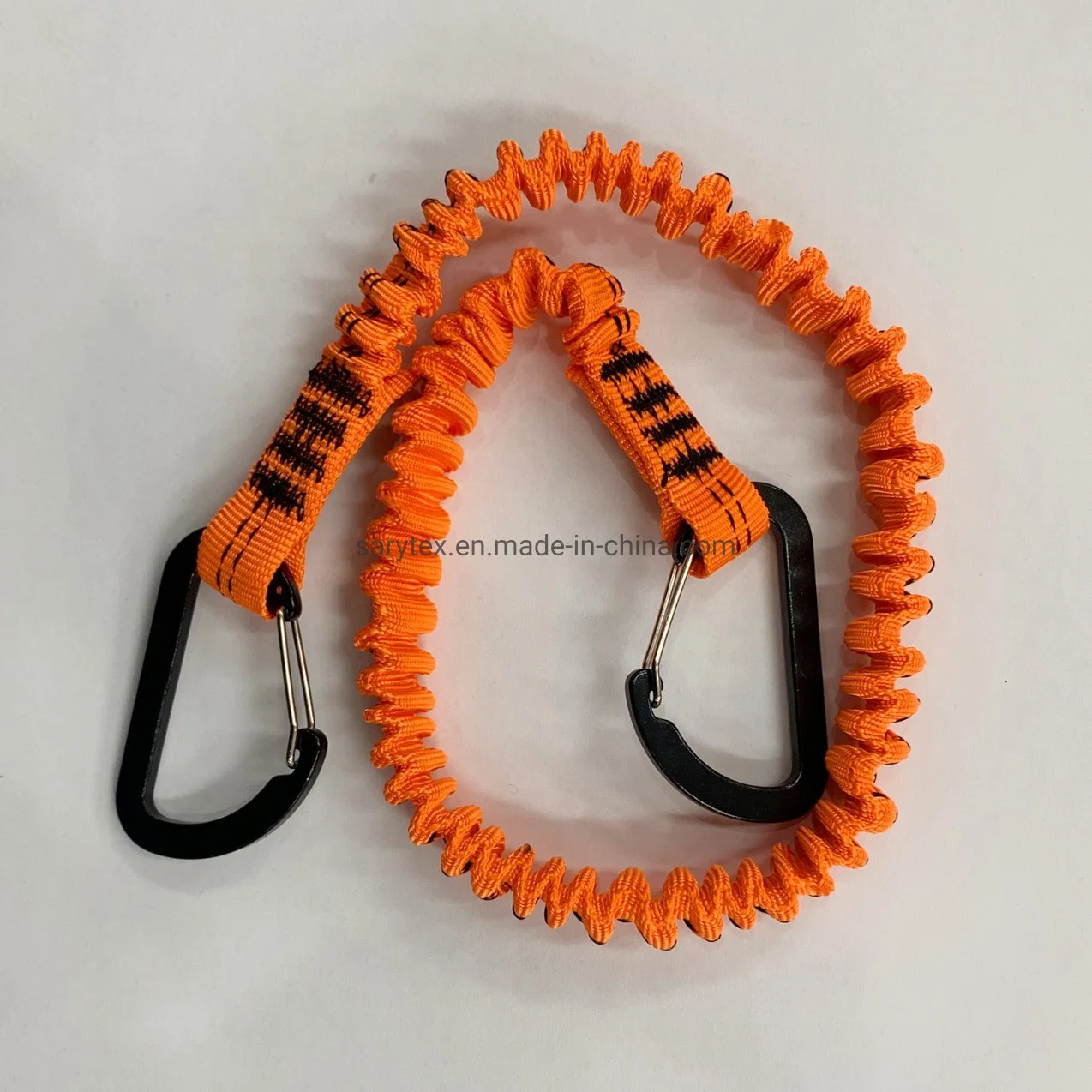 Double Stainless Steel Hook Elastic Anti-Fall Safety Rope