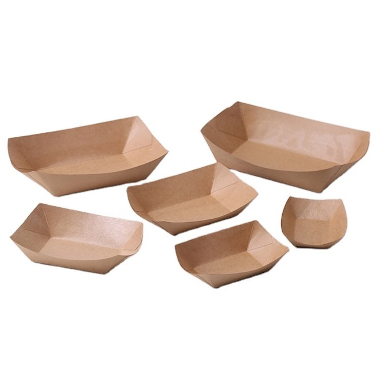 Foldable Storage Kraft Paper Food Carton Packaging Box