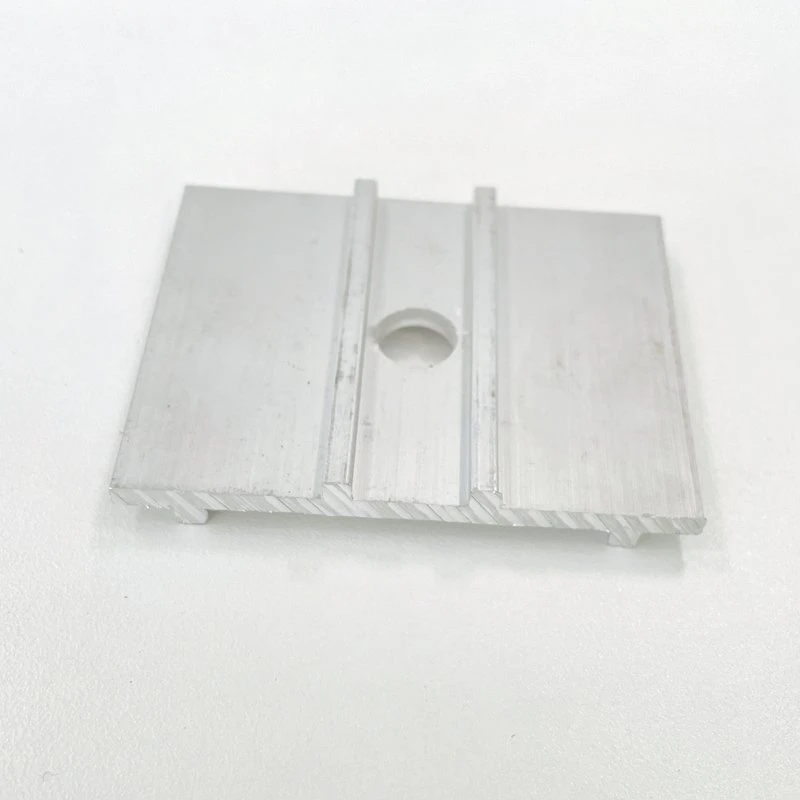 Photovoltaic Bracket Accessories Aluminum Alloy Gasket Plate Side Supporting Gasket