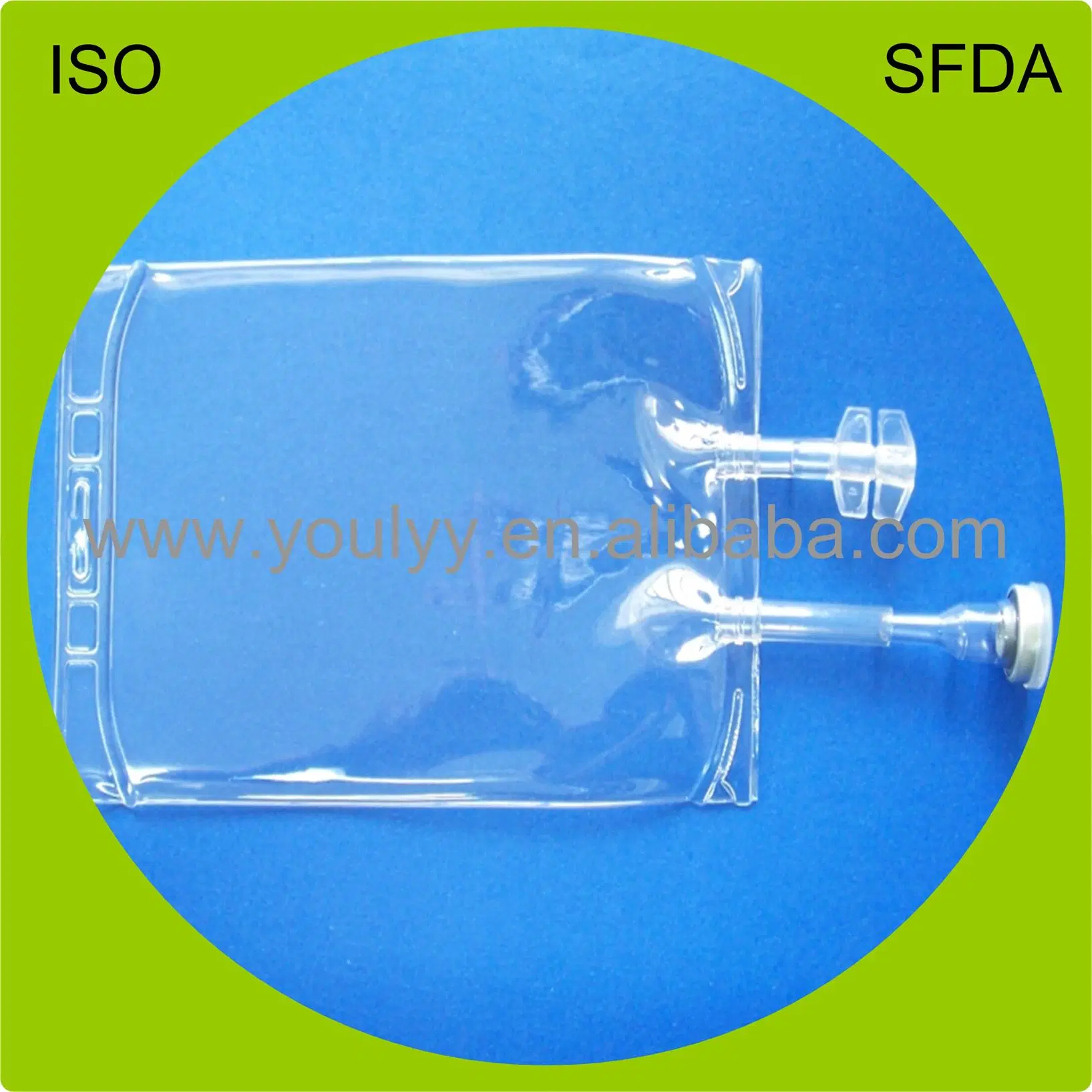 IV Saline Solution Bag