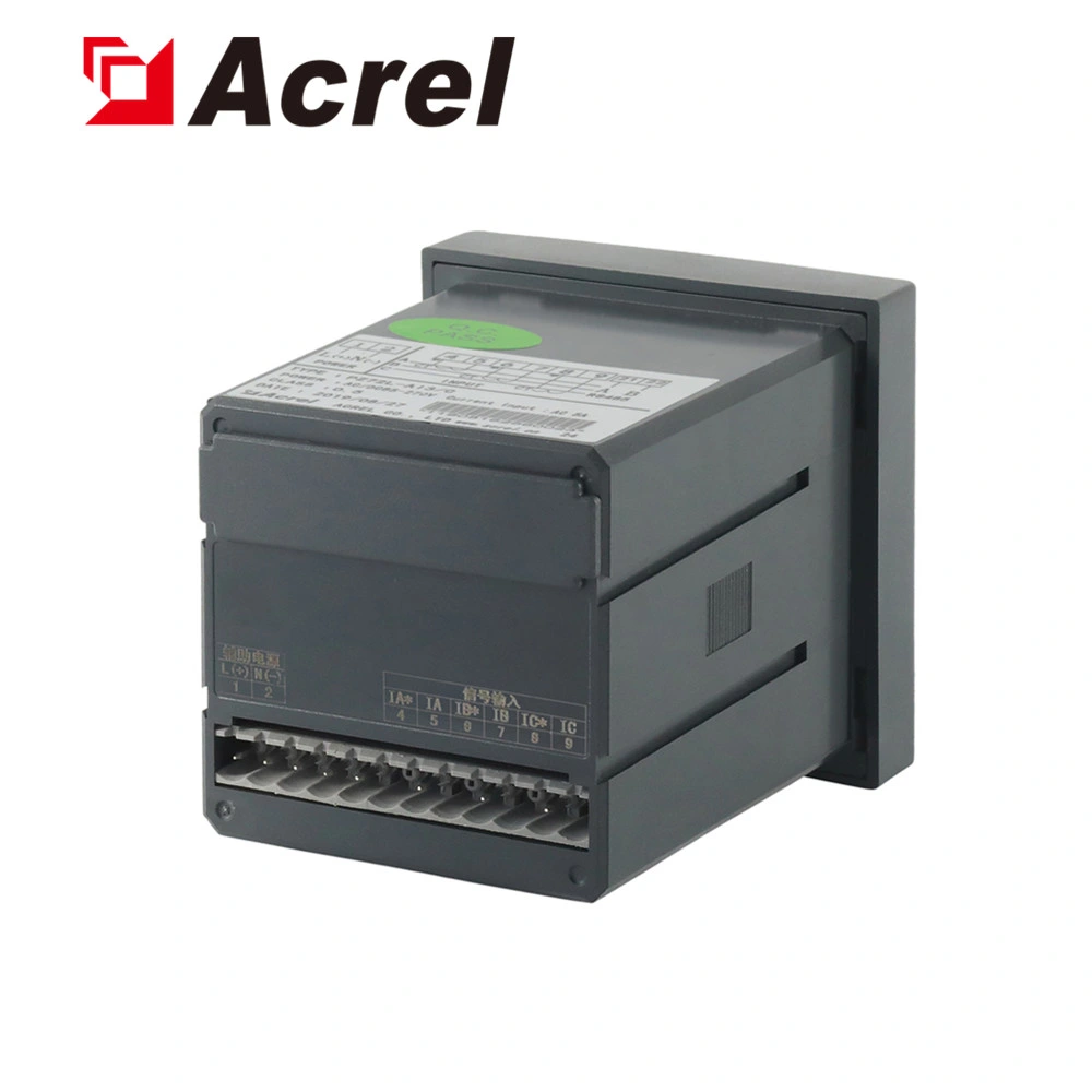 Acrel Amc72L-Ai3/C 3 Phase Ampere Meter with RS485 Modbus RTU Ce Approval