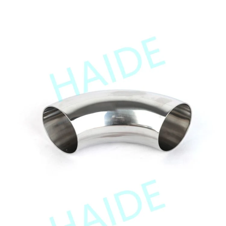 Pipe Fitting Stainless Steel Elbow Sanitary Short Weld 90deg SMS Standard (HDB-S001)