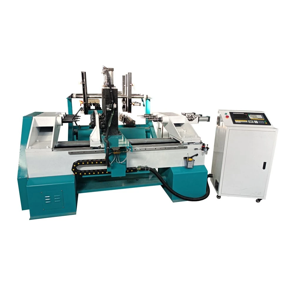 Ca-1512 Three Axis CNC Wood Lathe Automatic Feeding Wood Lathe Machine for Wood Turning