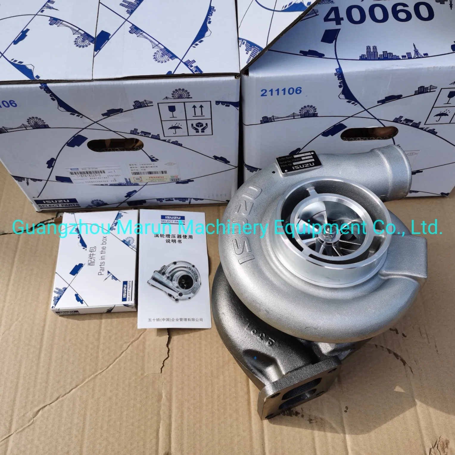 ISP 6wg1 Zx450-3, X470-3 Zx870-3, Turbolader-Baugruppe 49188-11940, 1-87618329-0, 1-14400186-0, 1-14400444-1