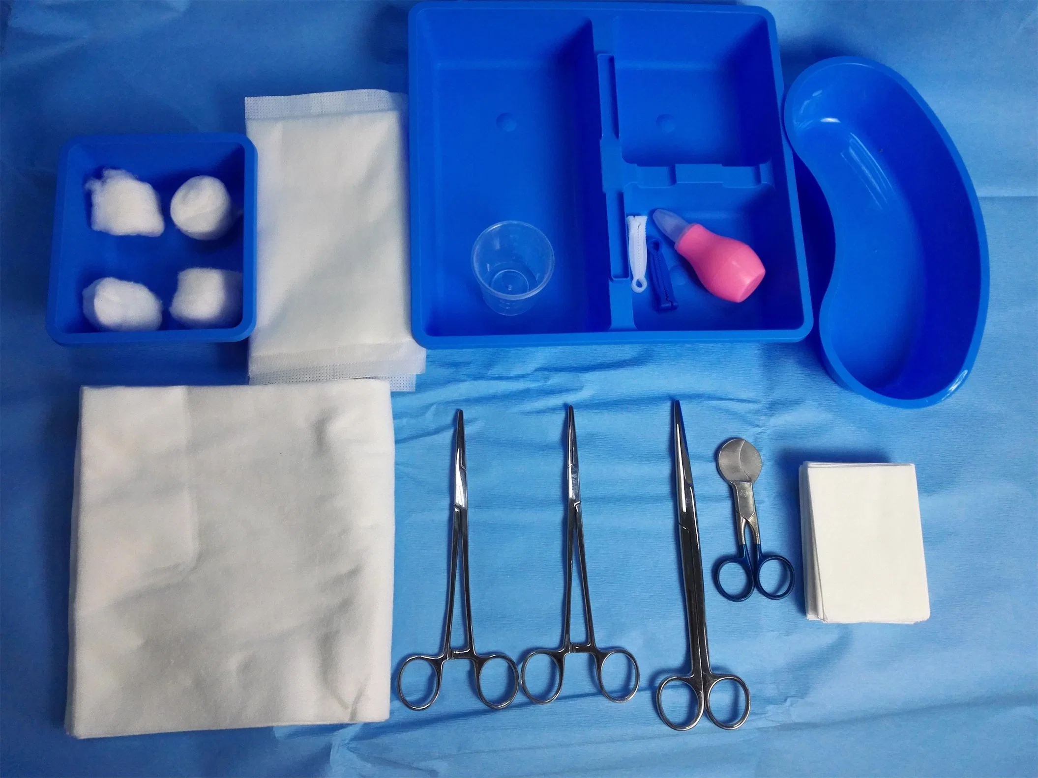 Одноразовый стерильный акушерский набор для родов роды новорожденных родильный комплект поставки
