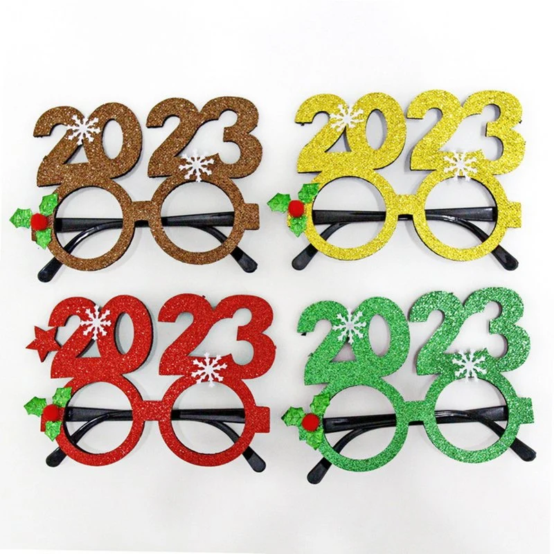 Eyeglasses Christmas Adult Children Party Decoration Snowman Tree Bow Eyeglasses Frames