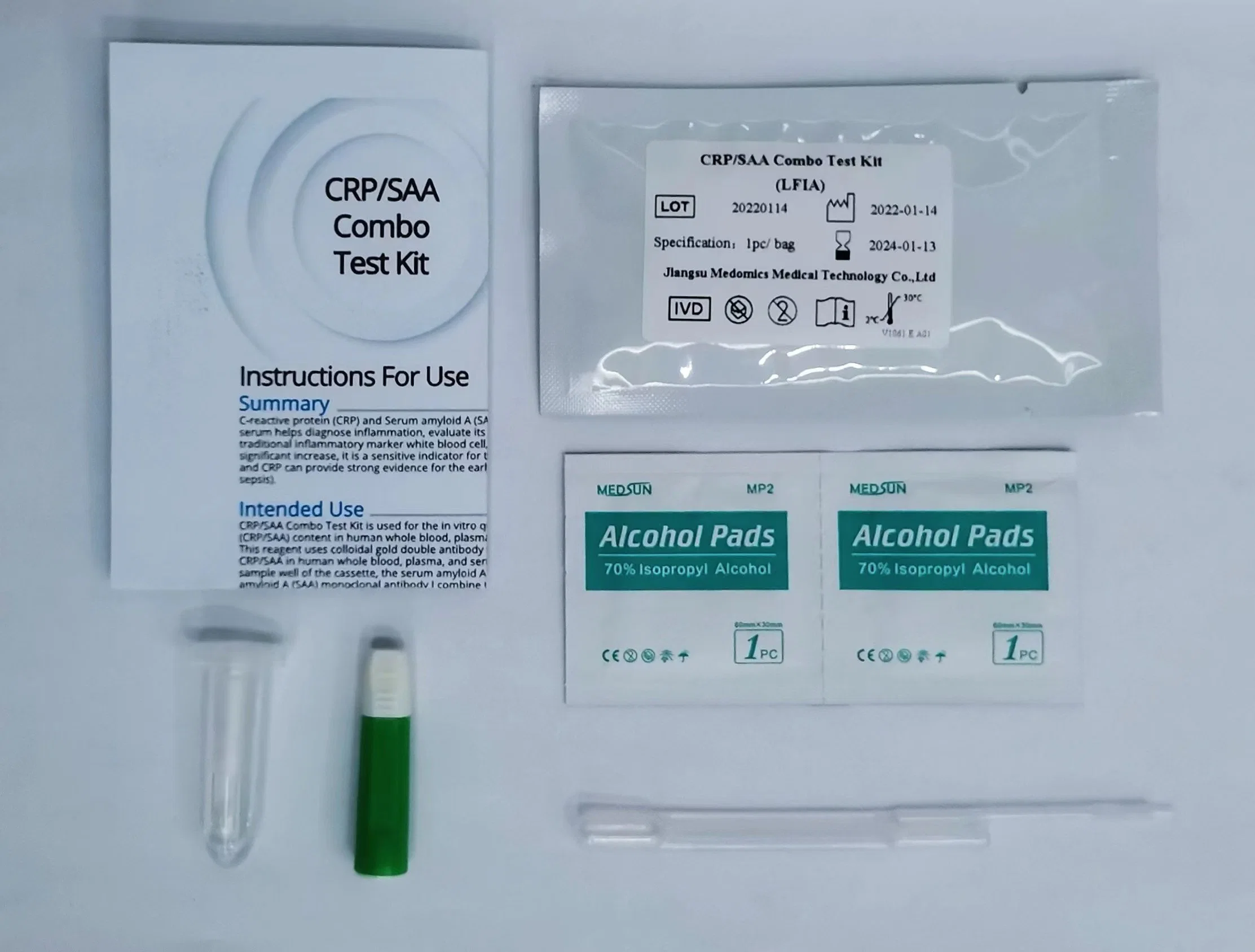 Medomics CRP&amp;SAA Combo Test