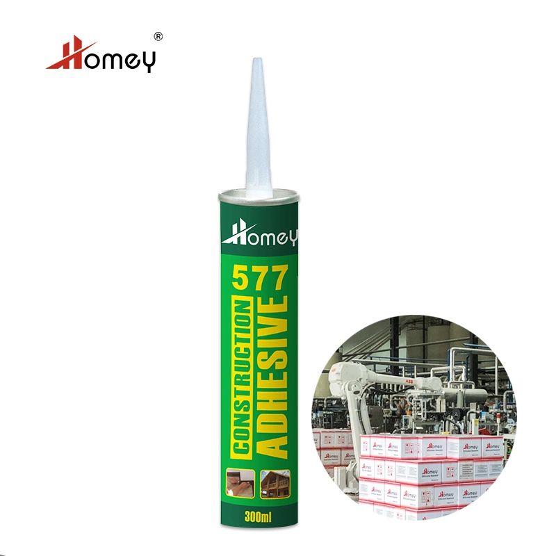 Homey Beige Quick Drying Construction Adhesive for Wood