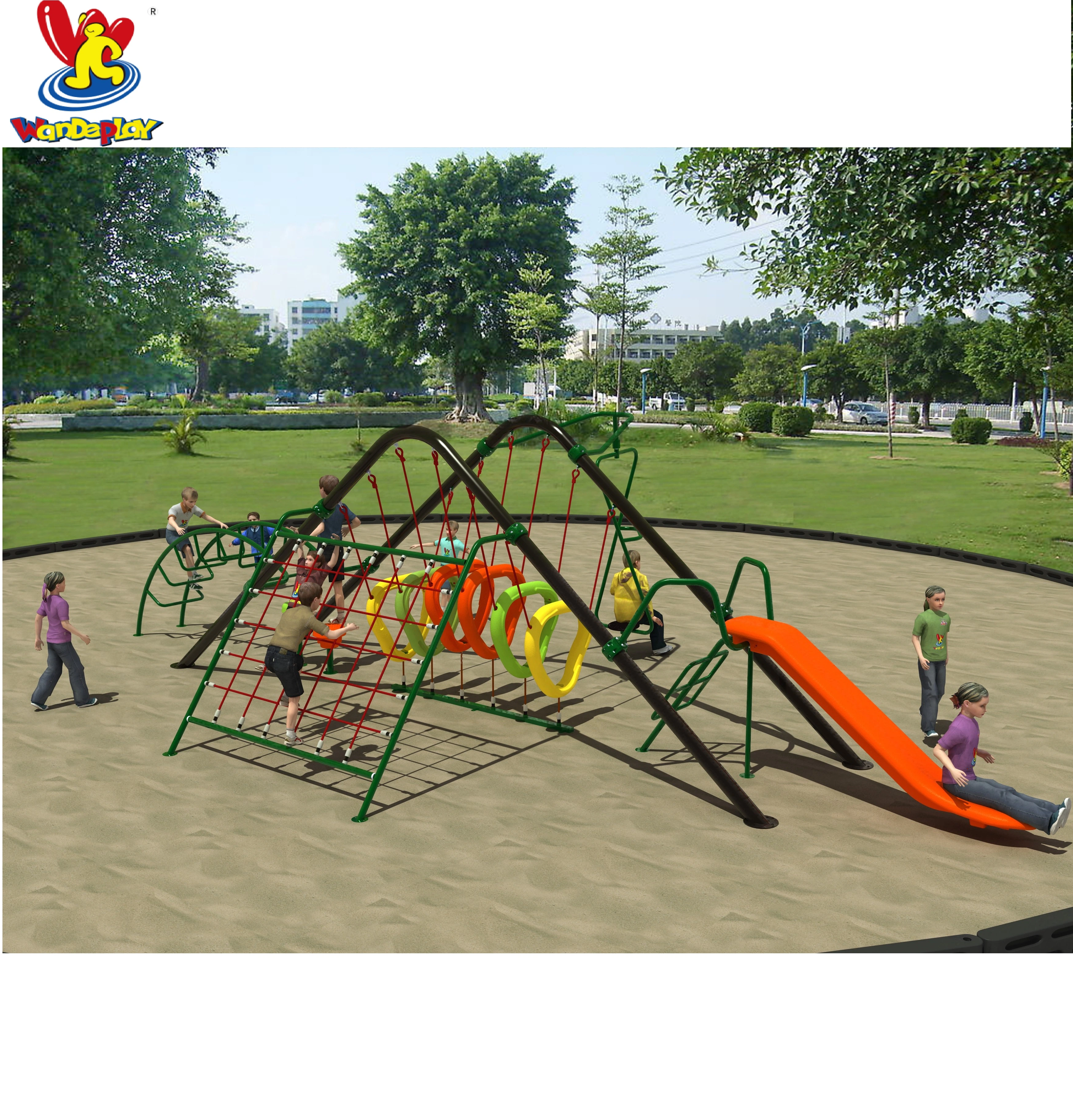 Amusement Park Slide Children Outdoor Climbing Playground Child Toys