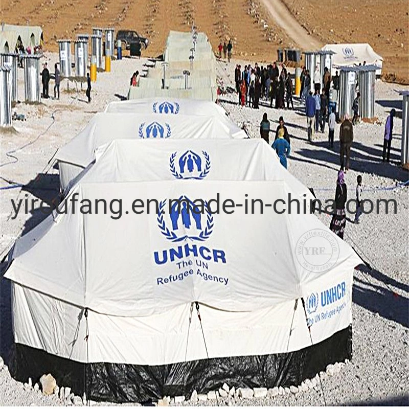 United Nations Refugee Light Weight 5 People Family 16 Sqm Work Shelter Light Weight Rainproof Disaster Relief Tents China Emergency Tent