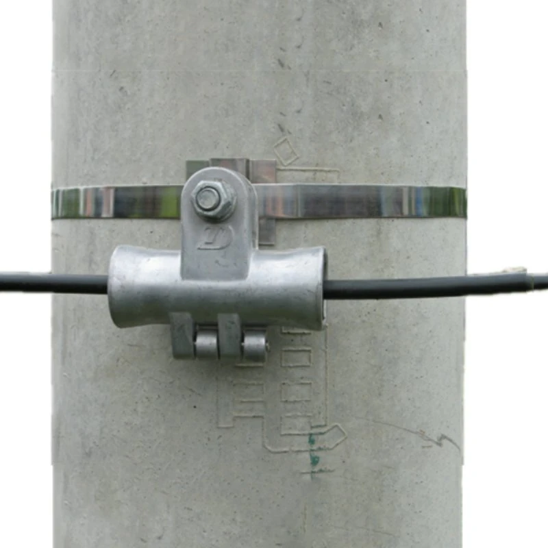 Ads Adaptador de cable de fibra óptica de cierre de la suspensión por la Pole instalar