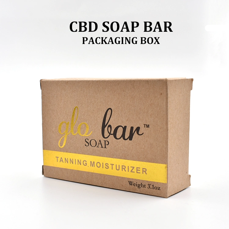 Logo Printed Paper Bath Salts Packaging Box