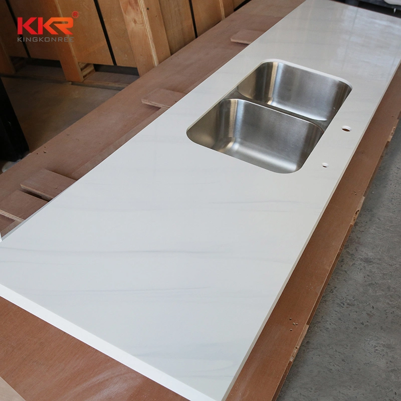 Kingkonree Artificial Stone Custom Size Kitchen Bench Top