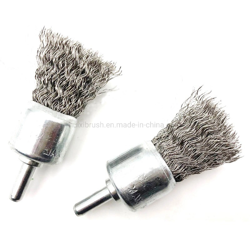 Drill Power Tool Stainless Steel Wire End Brushes for Deburring