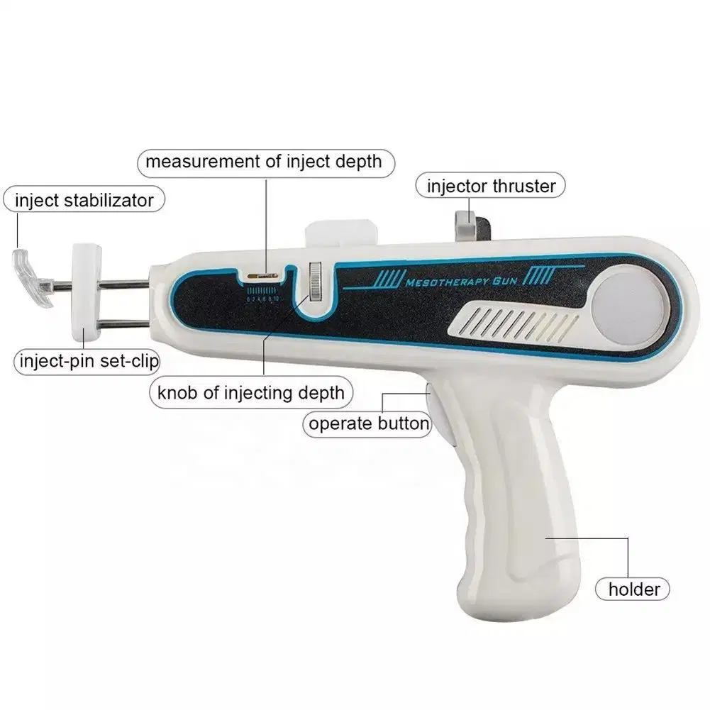 Anti-Aging Facial Water Mesotherapy Injector Precision Mesogun for Targeted Delivery of Cosmetics Machine for Sale