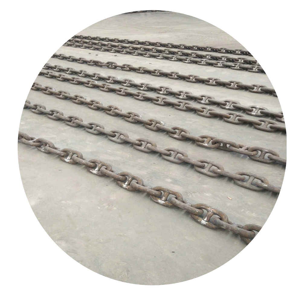 122mm U3 U2 U1 Marine Stud Anchor Chain with Certificate CCS ABS Lr