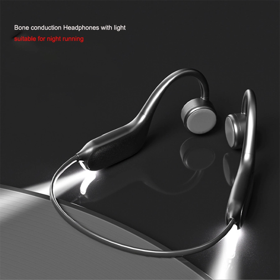 OEM Lasted Waterproof Ipx7 Bone Conduction Wireless Bluetooth Headphone Suitable Swimming Night-Running