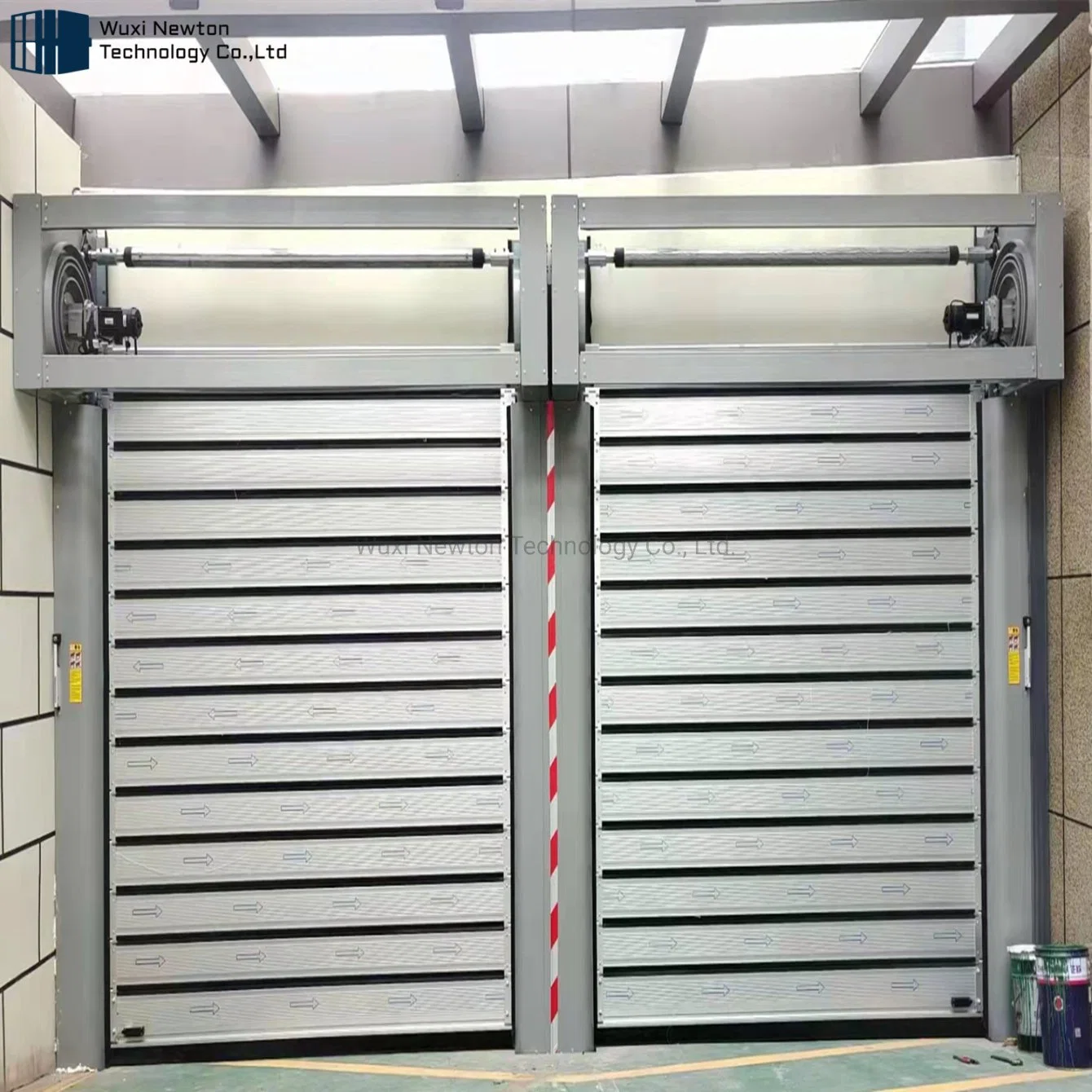 Insulated Aluminum High Speed Spiral Metal Rapid Doors