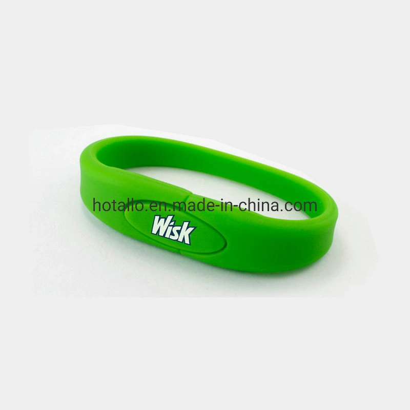 Silicone Bracelet USB Flash Memory Pen Drive