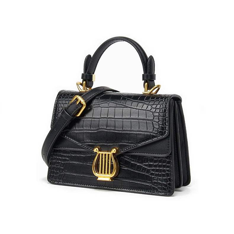 New Arrival Crocodile Pattern Leather Ladies Handbag Women Purse