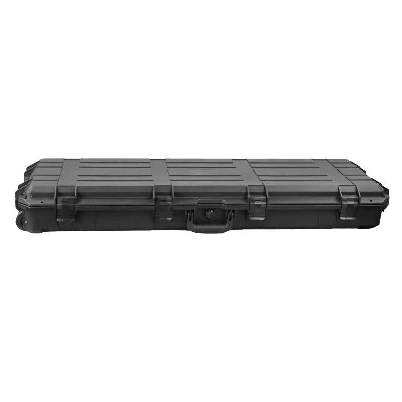 Universal 4X4 Puerta única de plástico abierto bloqueable Gran capacidad impermeable Caja de herramientas de almacenamiento de seguridad de barras de pesca de techo