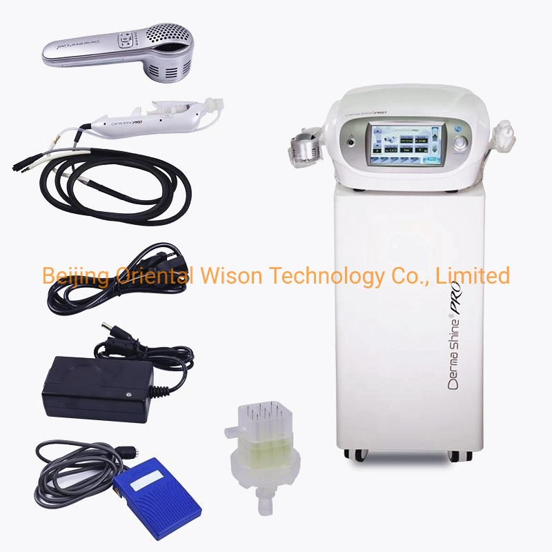 Dermashine PRO 9 Pin Needle Mesotherapy Vacuum Suction Auto Injection Mesogun Machine