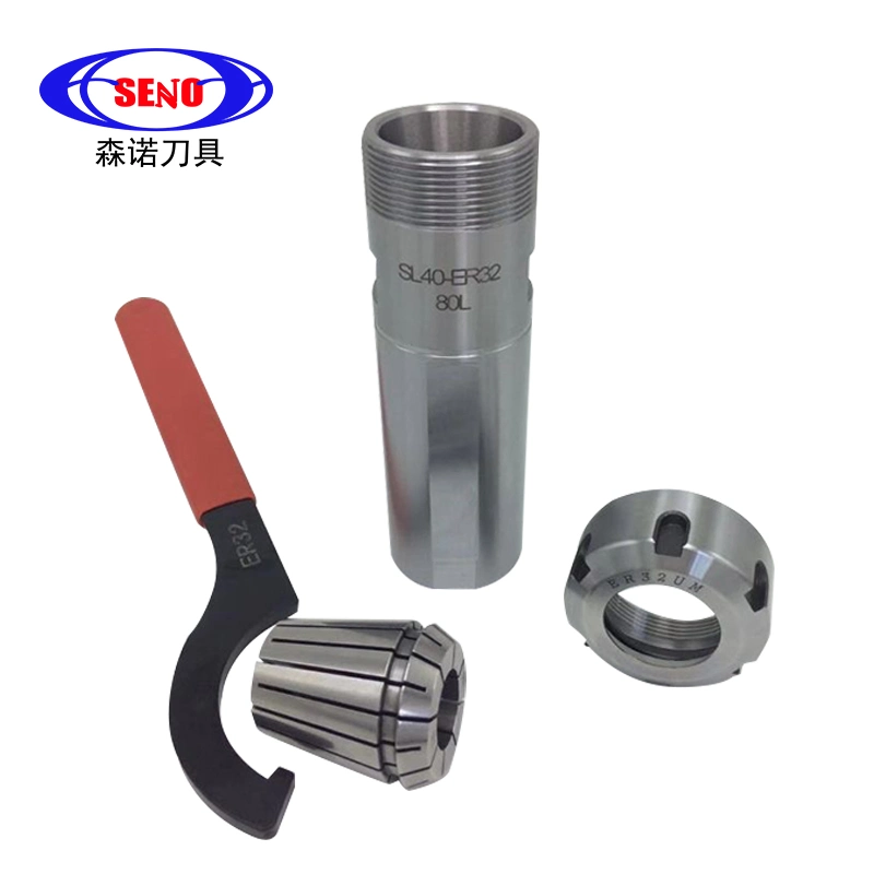 China Good Quality Collet Chuck Holder CNC Milling Extension Rod Straight Shank