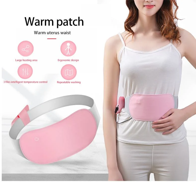 Smart Electric Period Cramp Relief Massager Menstrual Heating Pad for Menstrual Cramps