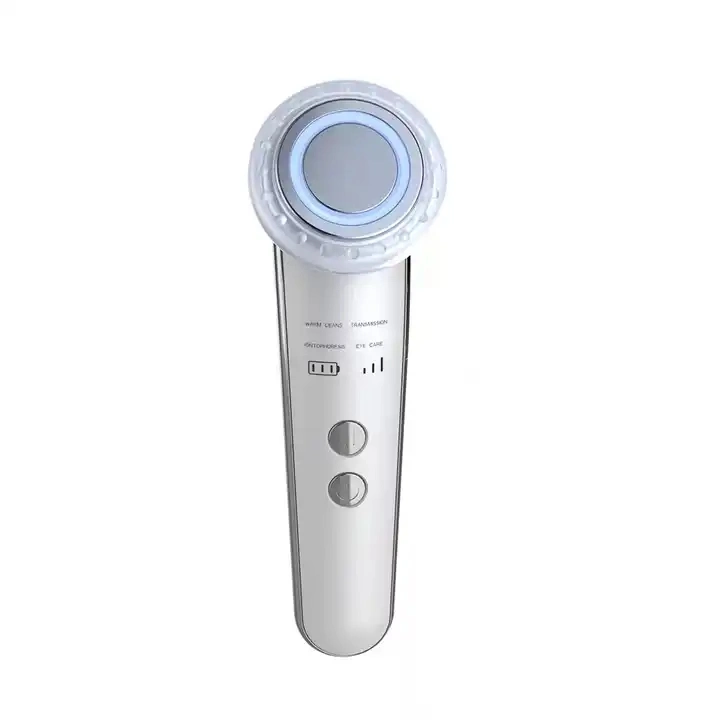 Elektronische LED Heizung Serum Import Gesicht Vibration Massage EMS Schönheit Gerät