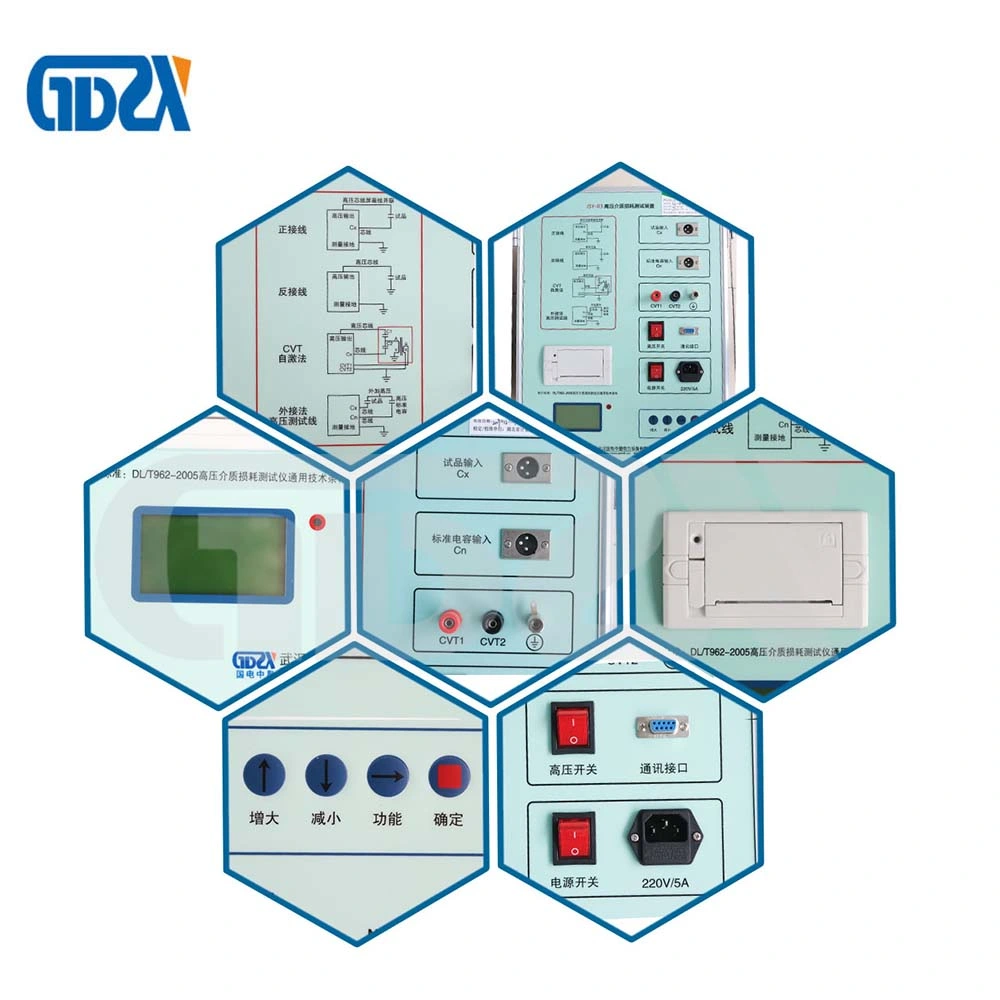 200mA Automatic Anti-interference Dielectric Loss Tester