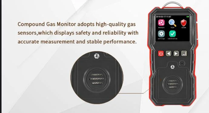 Ordinateur de poche Hot-Selling du gaz naturel liquéfié du détecteur de détecteur de gaz de pétrole