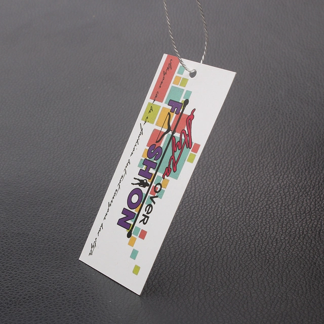 Hot Sale Custom Logo Recycled display Paper Hang Tags