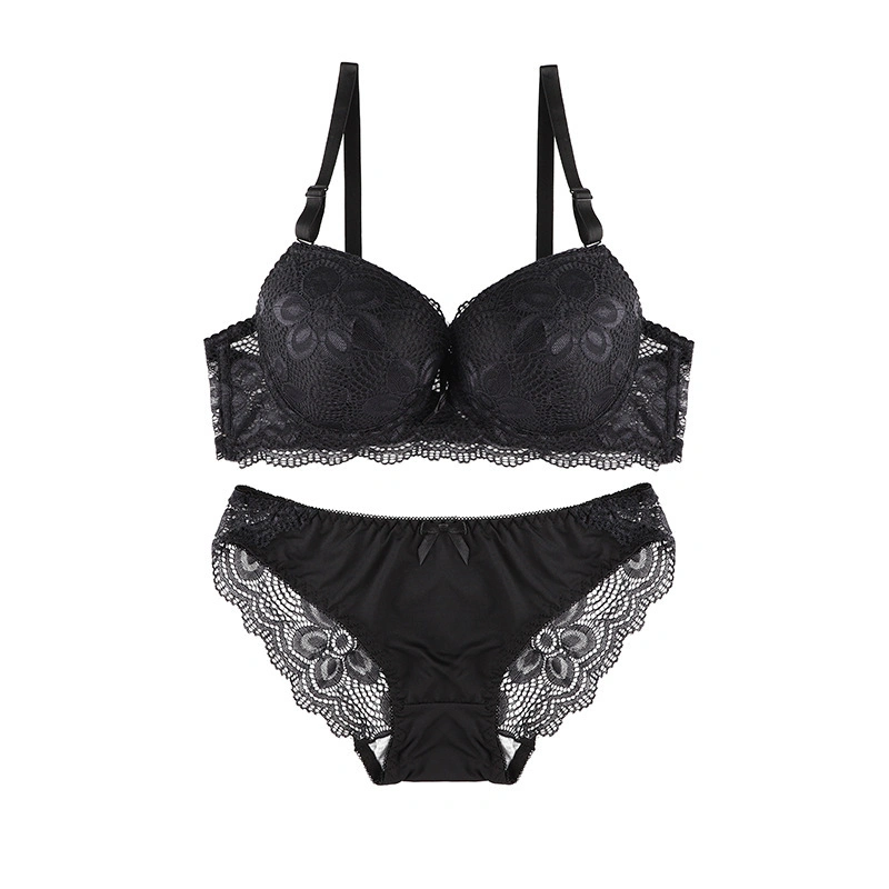 Conception solide Lace-Edge Fasionable Lingerie Sexy fil défini pour mesdames