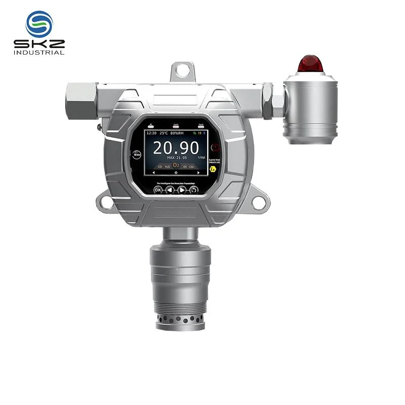 Un año de garantía Skz2050b-5-acetileno C2H2 de Gas Analyzer analizador de gases de dispositivo detector de fugas de gas