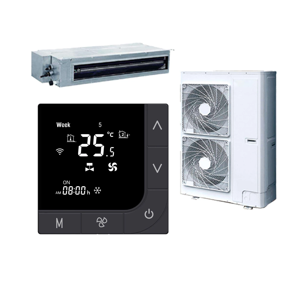 Weekly Programmable Fan Coil Cooling and Heating Modbus WiFi Room Thermostat