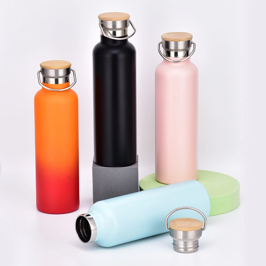 Sublimation Blanks 25oz 750ml Double Wall Stainless Steel Gym Sport Water Bottle Vacuum Insulated Flask Thermos