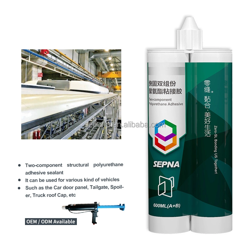 Sepna Sp282 Two Component Good Adhesion and Strong Adhesion After Curing Fast Curing Structural Adhesive for ABS Aluminum Composite Panel