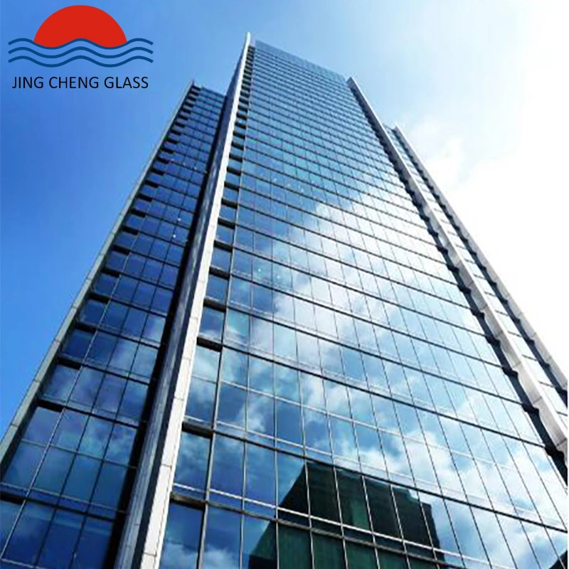 5 + 12A + 5 + 12A + 5 Lowe Three Glass Two Cavity Coated Tempered Energy-Saving Insulating Glass for Curtain Wall Engineering