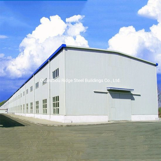 Prefabricated Bright Color Light Steel Fast Assemble Factory Warehouse