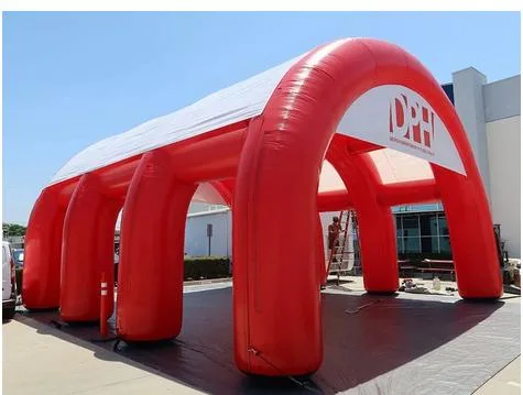 2023 New Giant Commercial Inflatable Tunnel Tent Dph