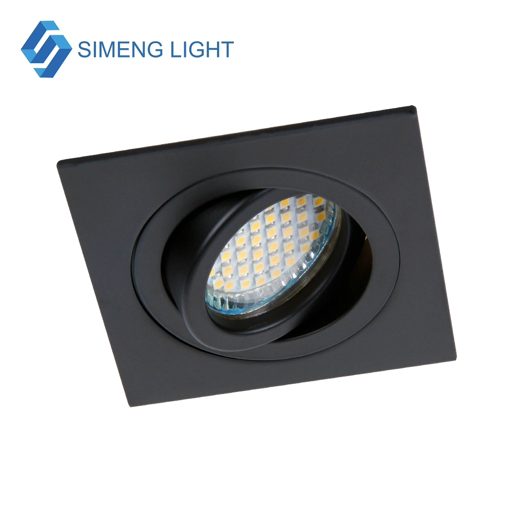 GU10 MR16 Gu5.3 IP54 Spot Light Fixture Cutout 83mm 90mm 8W Recessed COB LED Downlight Antiglare Home Dimmable LED 7W Down Light