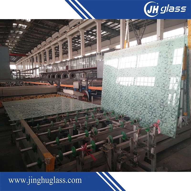 Закаленное закаленное стекло Jinghu Silk Screen для кухонного отплывания Украшение стен