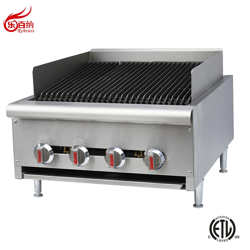 Commercial Kitchen Equipment 60" Gas Radiant Char Broiler BBQ Grill ETL Listed (CB-60)