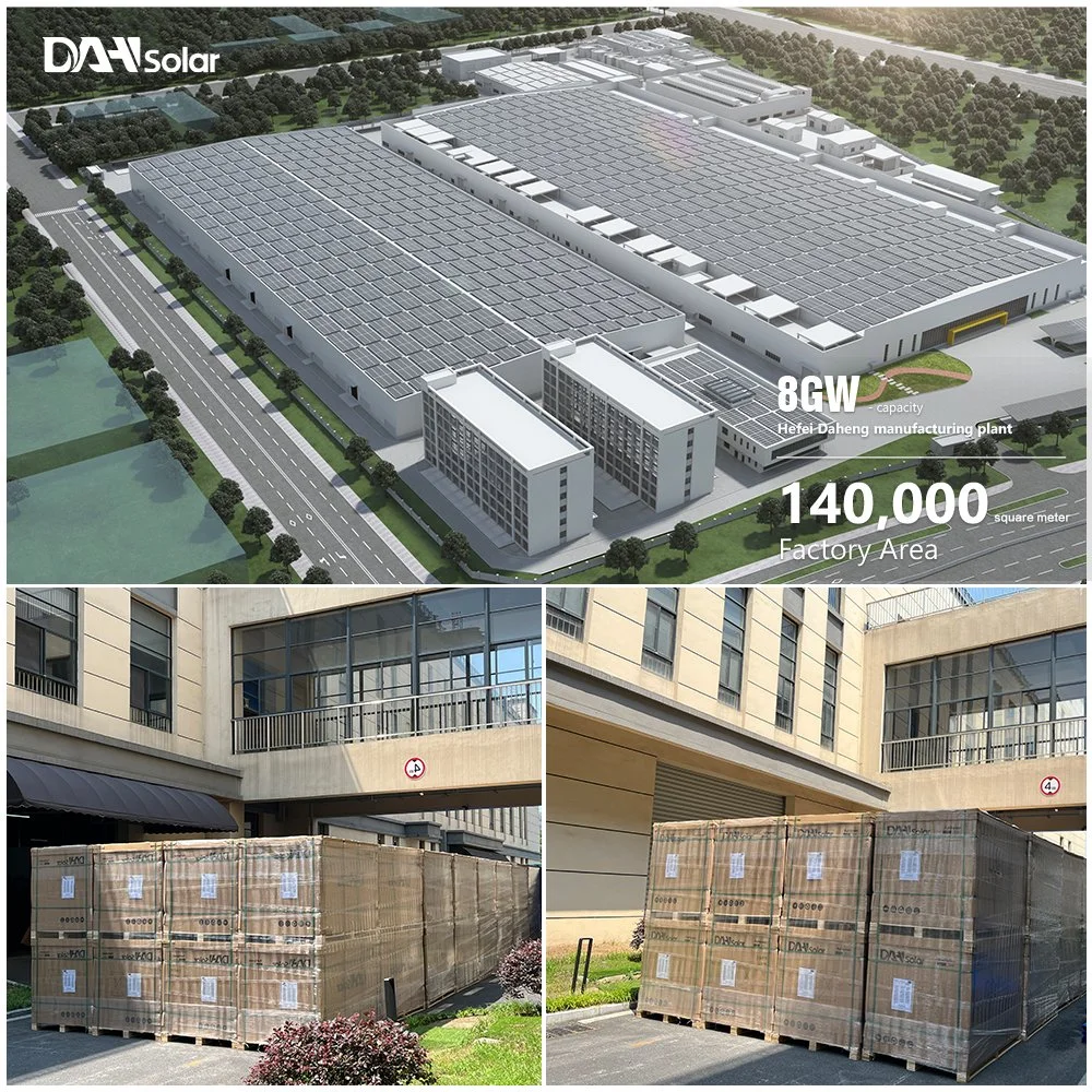 Dah Solar 10GW N Type Topcon Half Cell 420W 425W 430W modèles PV